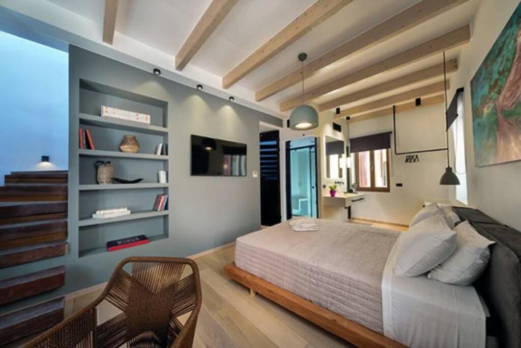 Casa Eva With Outdoor Heated Jacuzzi And Hamam Chrissi Akti Chania Exterior foto