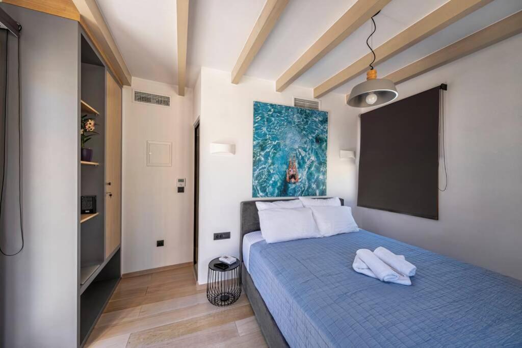 Casa Eva With Outdoor Heated Jacuzzi And Hamam Chrissi Akti Chania Exterior foto