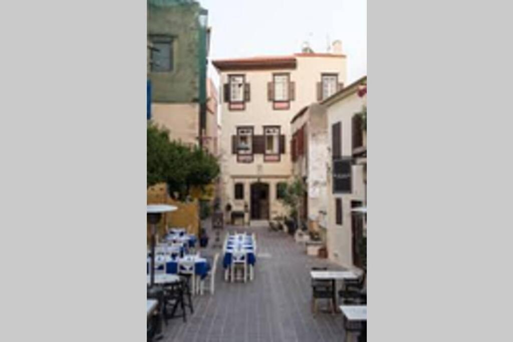 Casa Eva With Outdoor Heated Jacuzzi And Hamam Chrissi Akti Chania Exterior foto